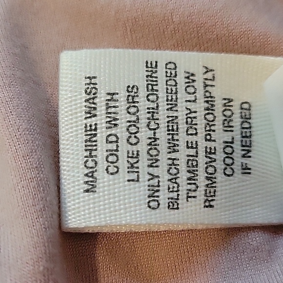 Mudd XL pink long sleeve soft and stretchy tee - Picture 5 of 5